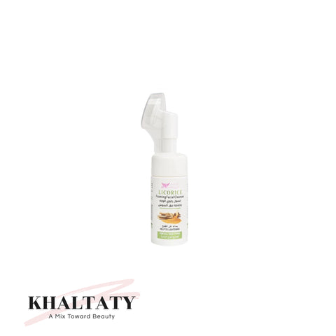 غسول رغوي بخلاصة عرق السوس